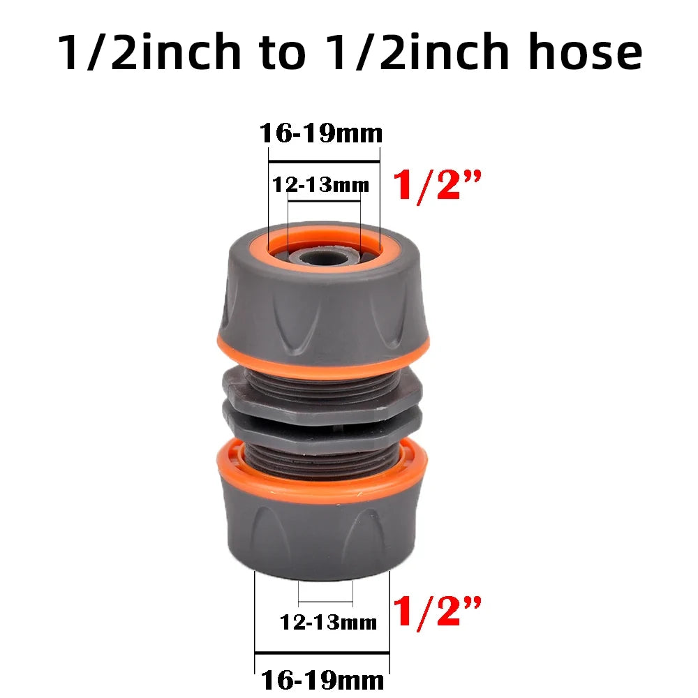1 adattatore rapido per tubo da giardino da 1/2", 3/4" e 1" - raccordi filettati BPS UE per rubinetti, pistole a spruzzo e sistemi di irrigazione